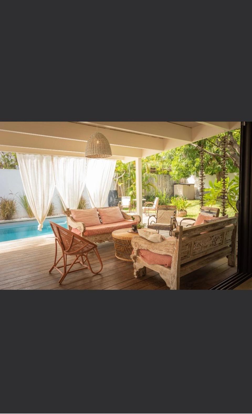 La Villa De L'Ermitage . 100 M Du Lagon 생질레방 외부 사진